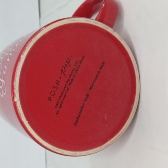 Posh Pop, The Future is Female Oversized Coffee Mug, preowned - Picture 3 of 4